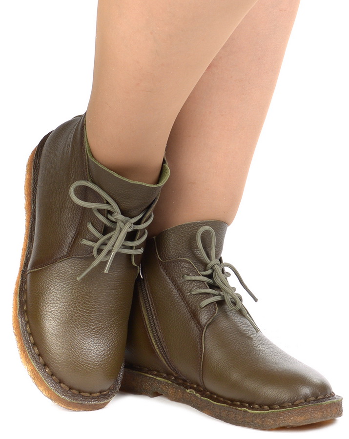 женские ботинки натуральная кожа евромех gugu германия