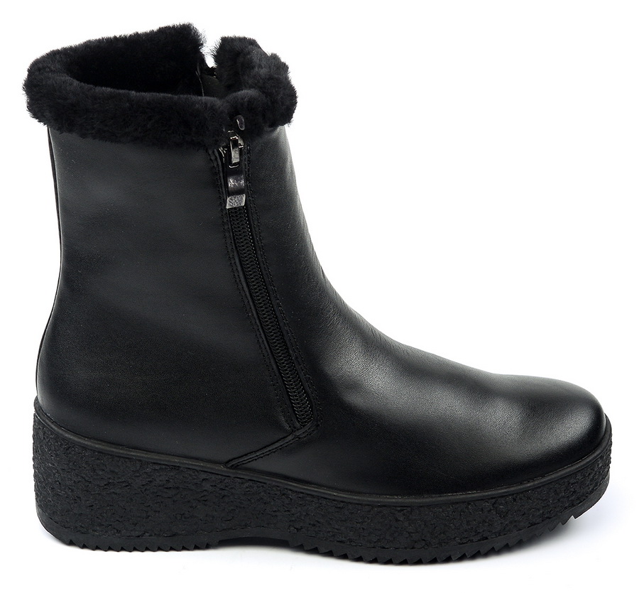 женские сапоги натуральная кожа натуральный мех gugu германия