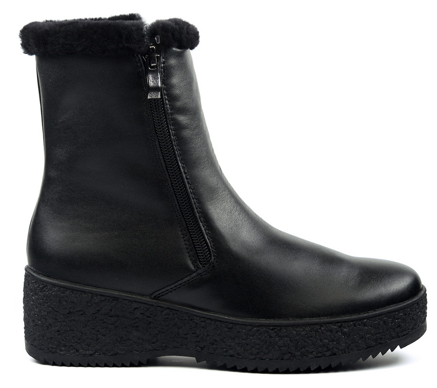 женские сапоги натуральная кожа натуральный мех gugu германия