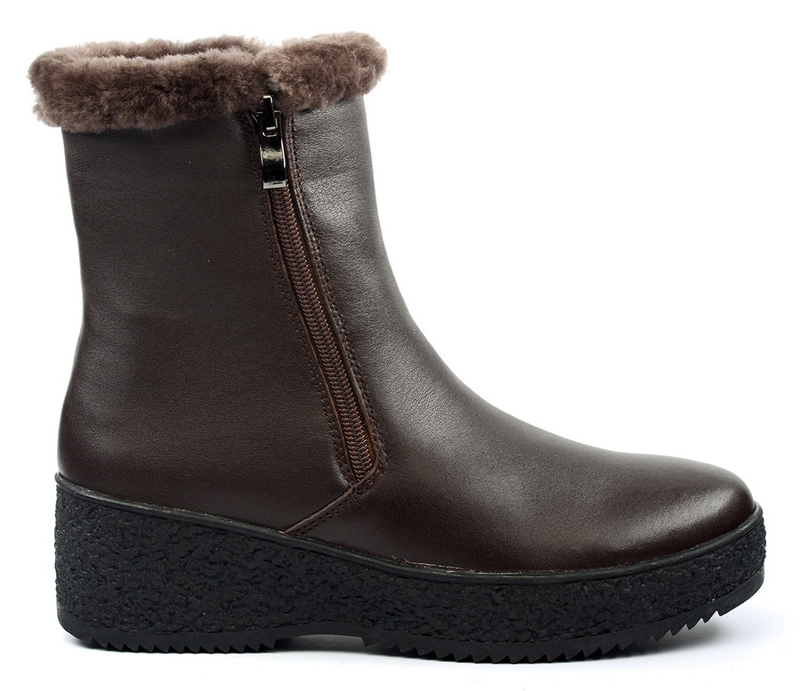 женские сапоги натуральная кожа натуральный мех gugu германия