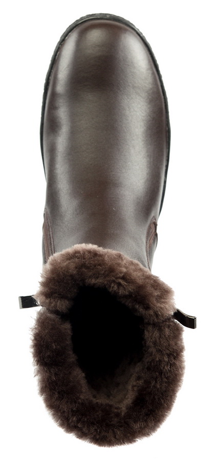 женские сапоги натуральная кожа натуральный мех gugu германия