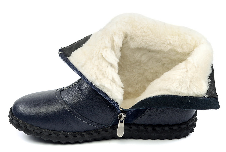 женские полусапоги натуральная кожа натуральный мех gugu германия