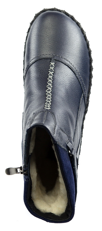 женские полусапоги натуральная кожа натуральный мех gugu германия