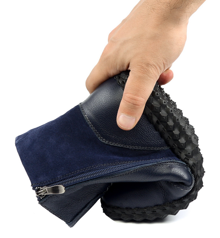 женские полусапоги натуральная кожа натуральный мех gugu германия