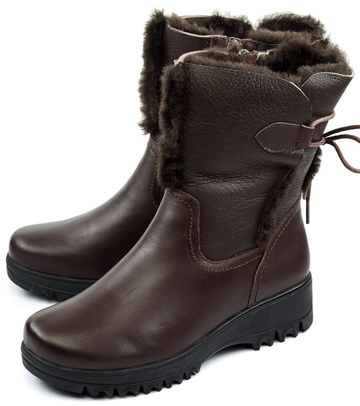 женские сапоги натуральная кожа+дубленка натуральный мех gugu германия