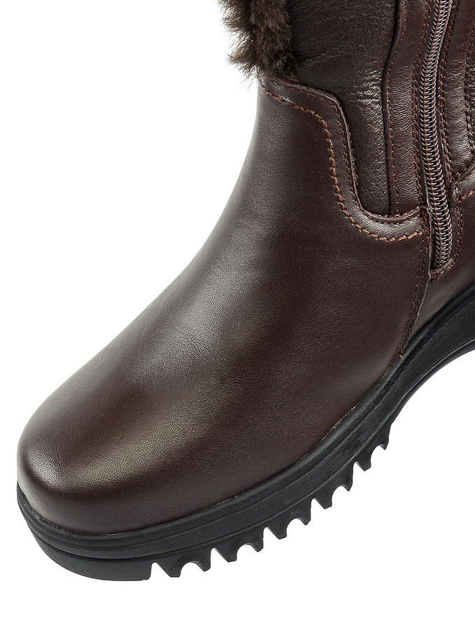 женские сапоги натуральная кожа+дубленка натуральный мех gugu германия