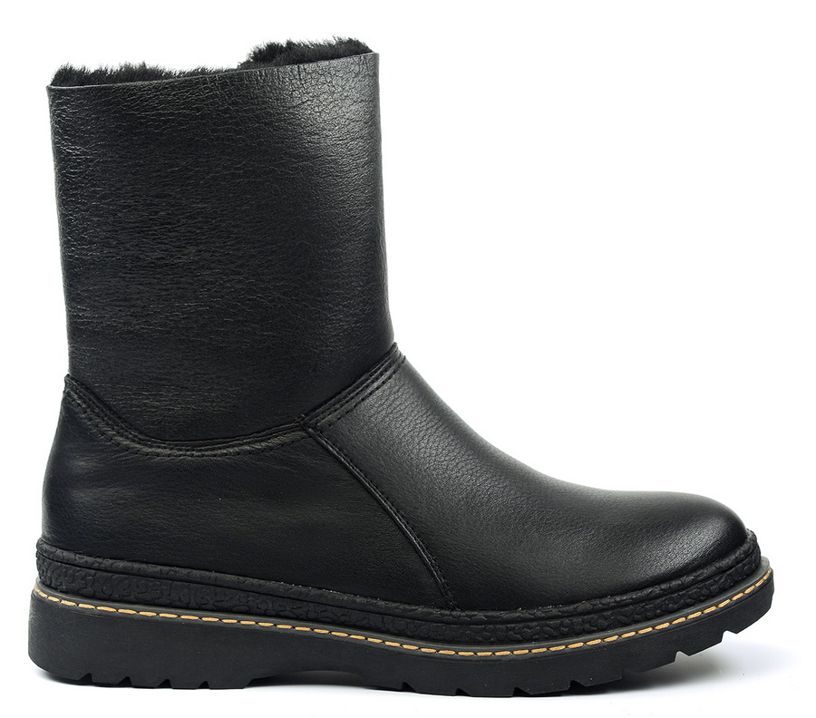 женские сапоги натуральная кожа+дубленка натуральный мех gugu германия