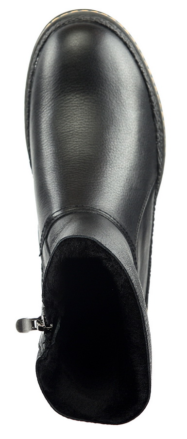 женские сапоги натуральная кожа+дубленка натуральный мех gugu германия