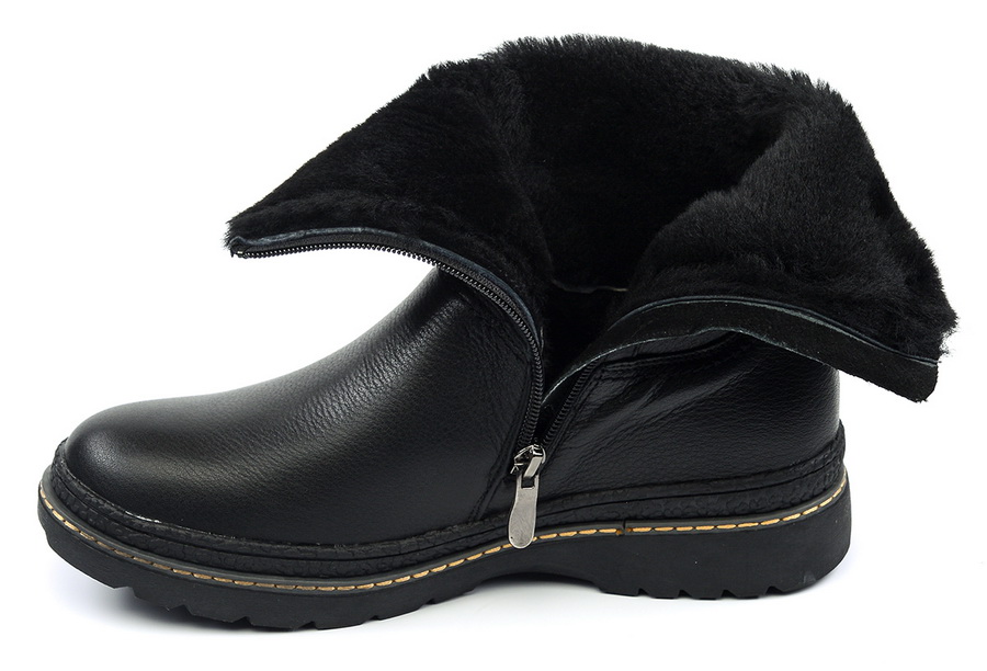 женские сапоги натуральная кожа+дубленка натуральный мех gugu германия