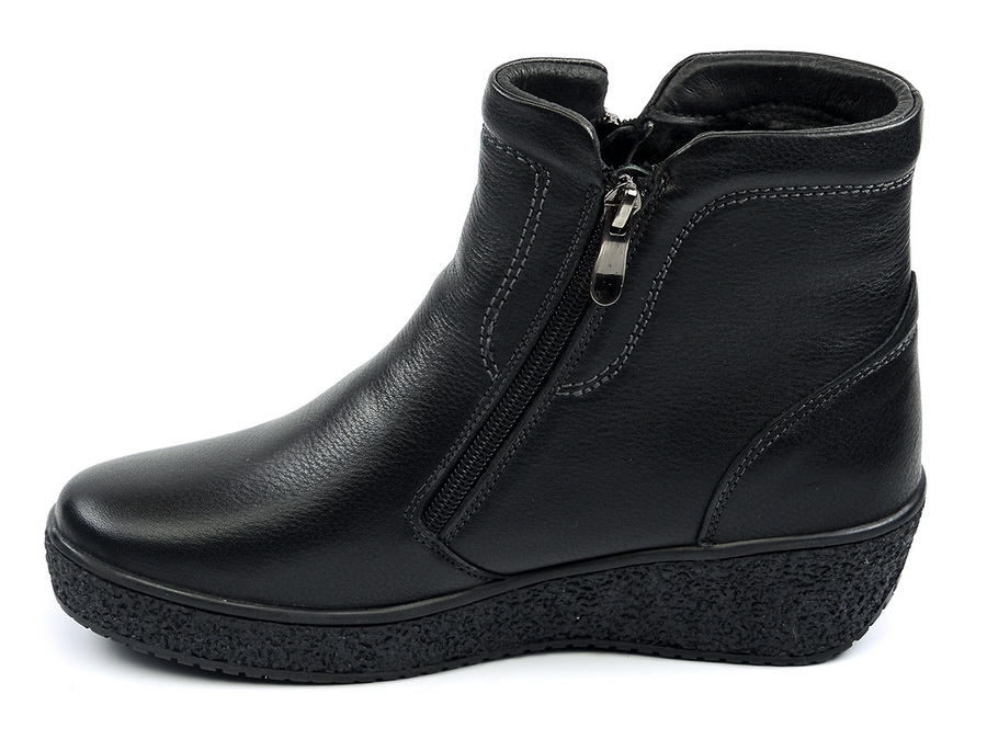 женские ботинки натуральная кожа натуральный мех gugu германия