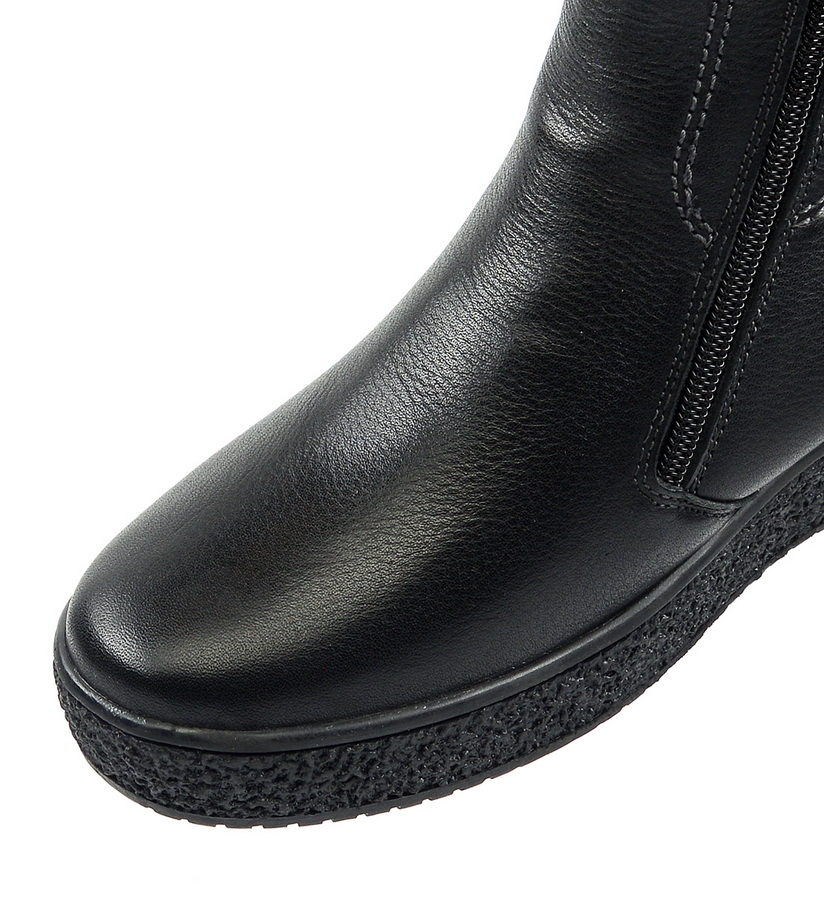 женские ботинки натуральная кожа натуральный мех gugu германия