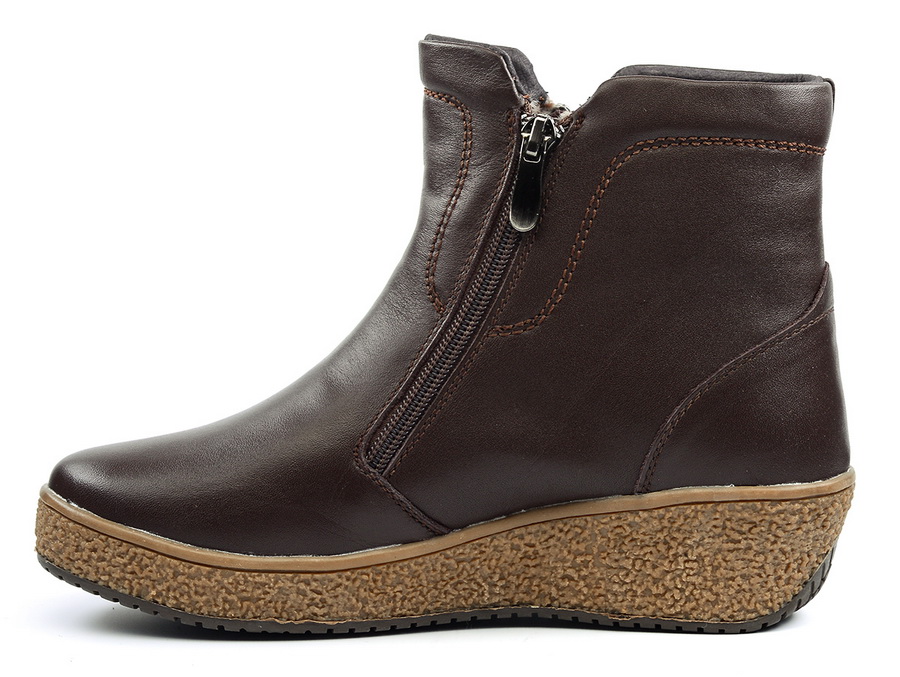 женские ботинки натуральная кожа натуральный мех gugu германия