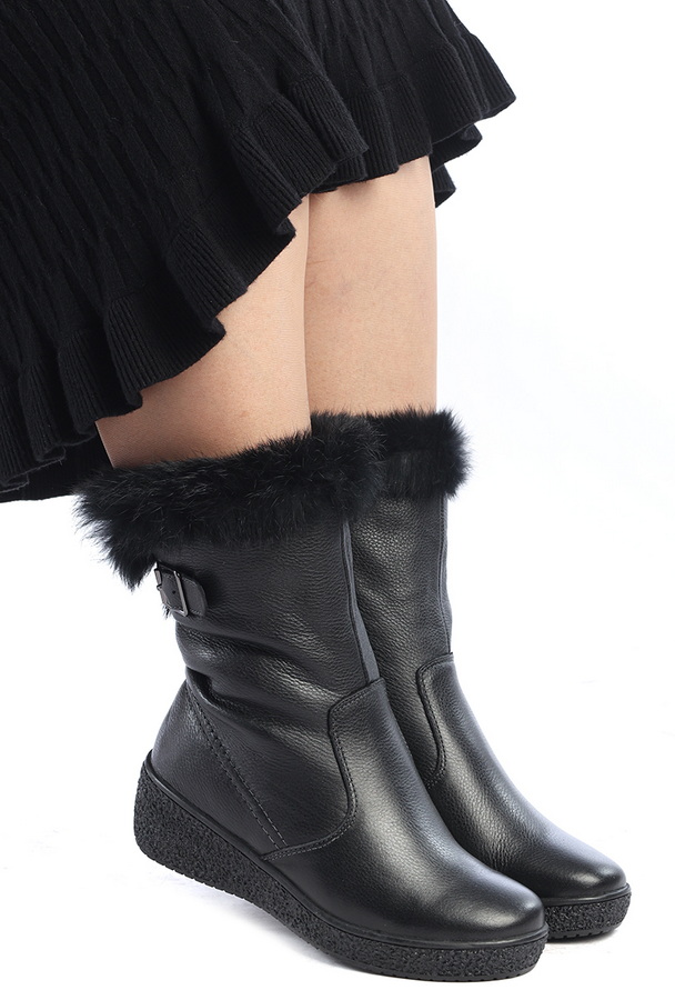 женские сапоги натуральная кожа натуральный мех gugu германия