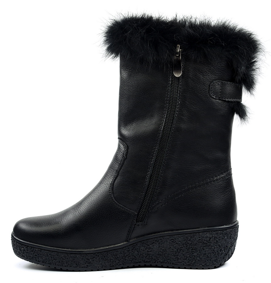 женские сапоги натуральная кожа натуральный мех gugu германия