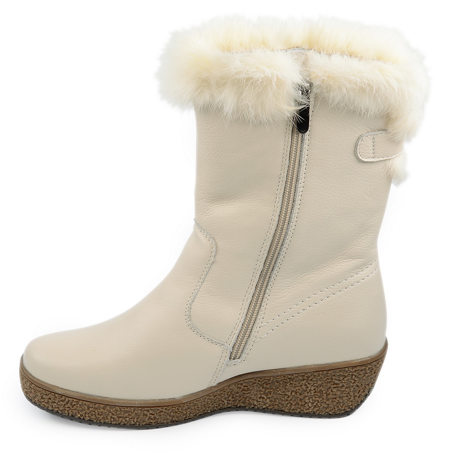 женские сапоги натуральная кожа натуральный мех gugu германия