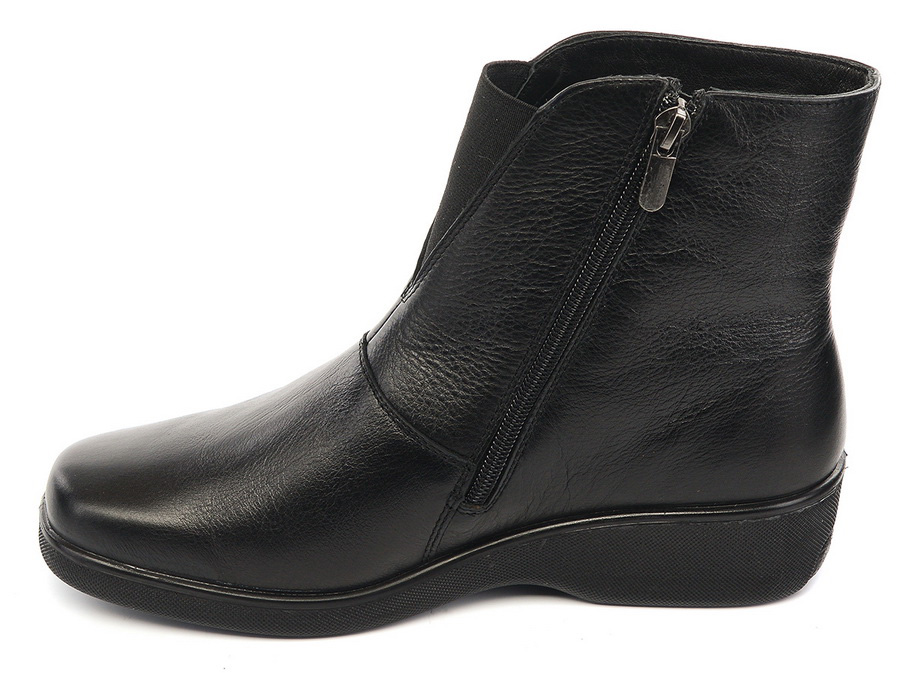 женские полусапоги натуральная кожа / байка росвест россия