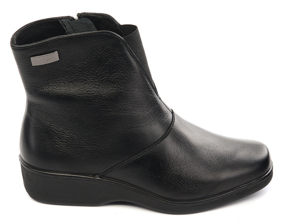 женские полусапоги натуральная кожа / байка росвест россия