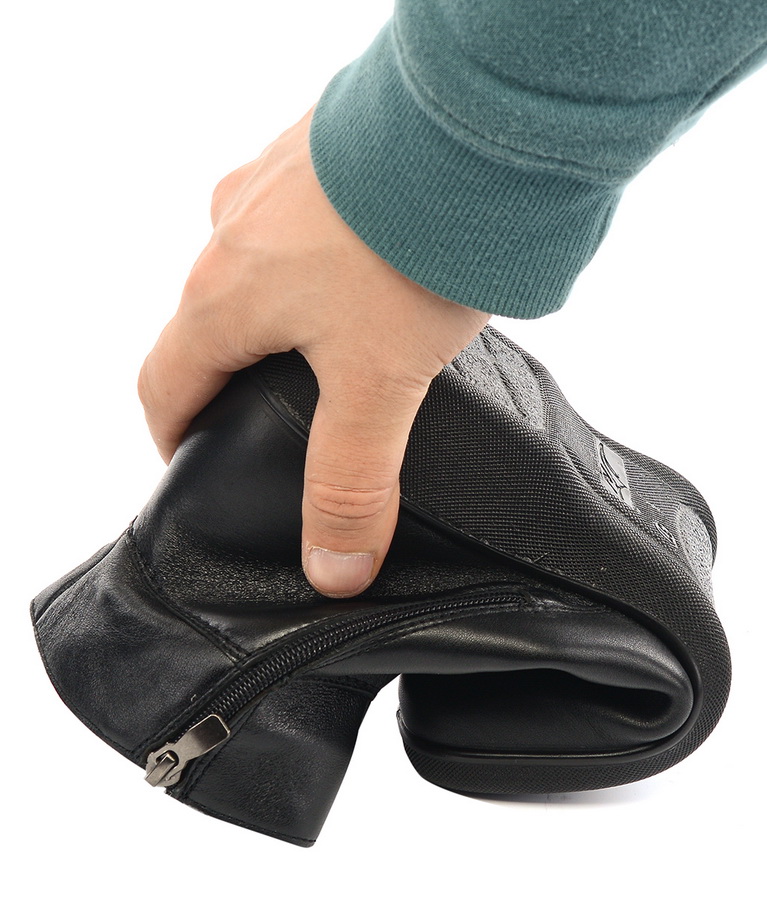 женские полусапоги натуральная кожа / байка росвест россия