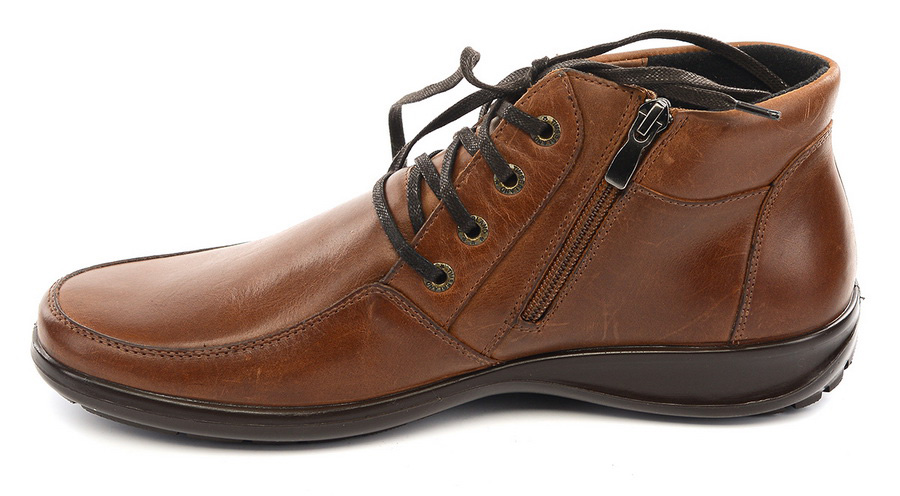 мужские ботинки натуральная кожа / байка росвест россия