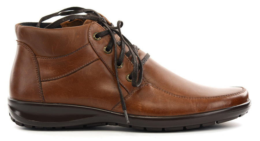 мужские ботинки натуральная кожа / байка росвест россия