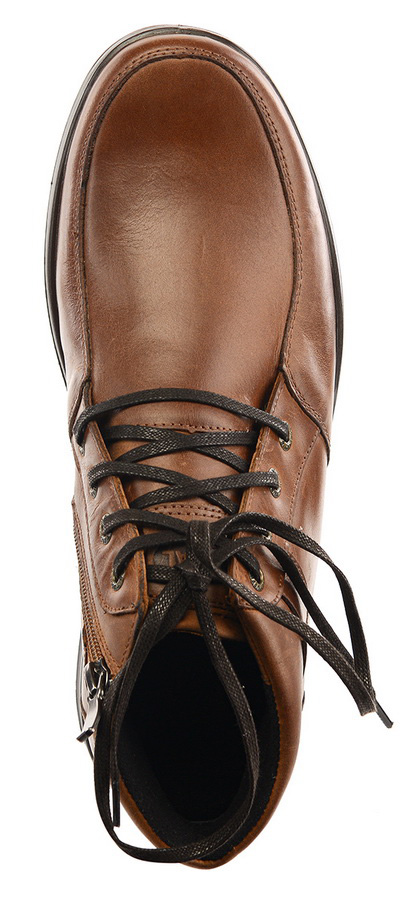 мужские ботинки натуральная кожа / байка росвест россия