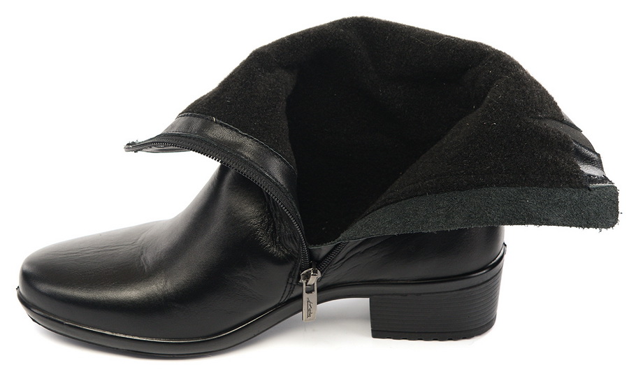 женские полусапоги натуральная кожа-лак / байка марко беларусь