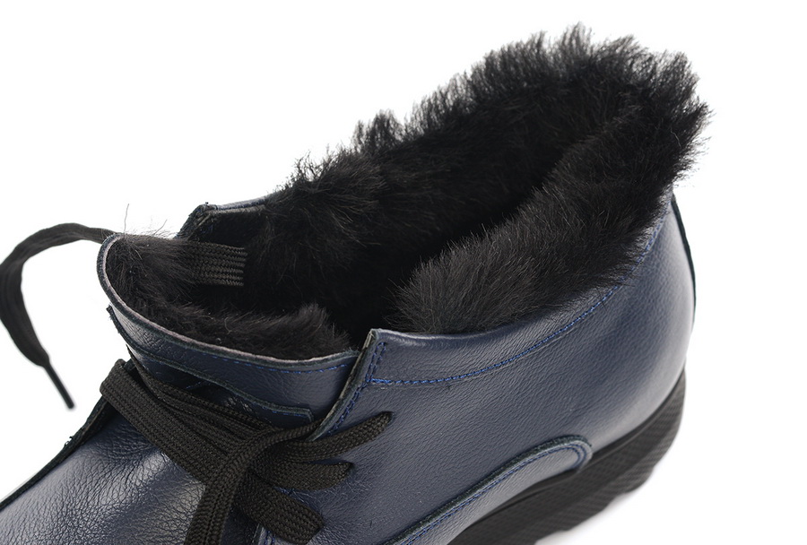 мужские ботинки  натуральная кожа / натуральный мех corvetto