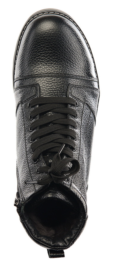 мужские ботинки  натуральная кожа / натуральный мех corvetto