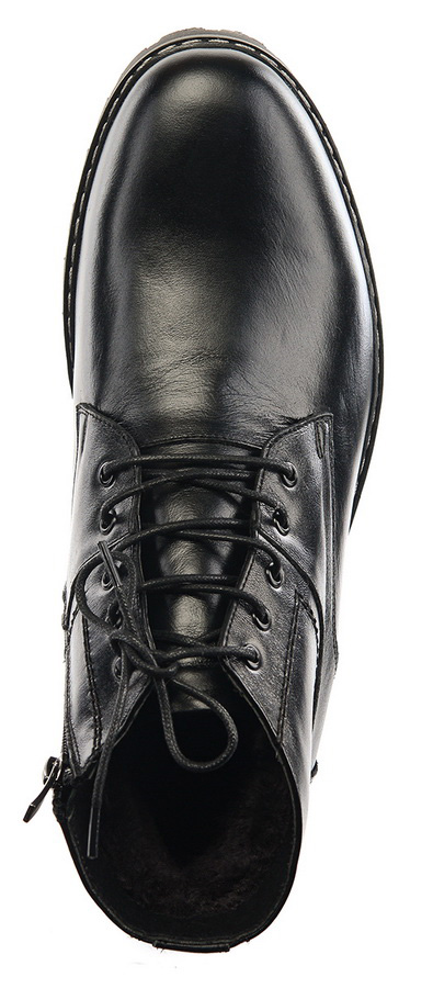 мужские ботинки  натуральная кожа / натуральный мех corvetto