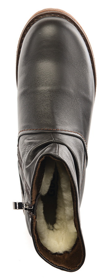 женские сапоги натуральная кожа натуральный мех gugu германия