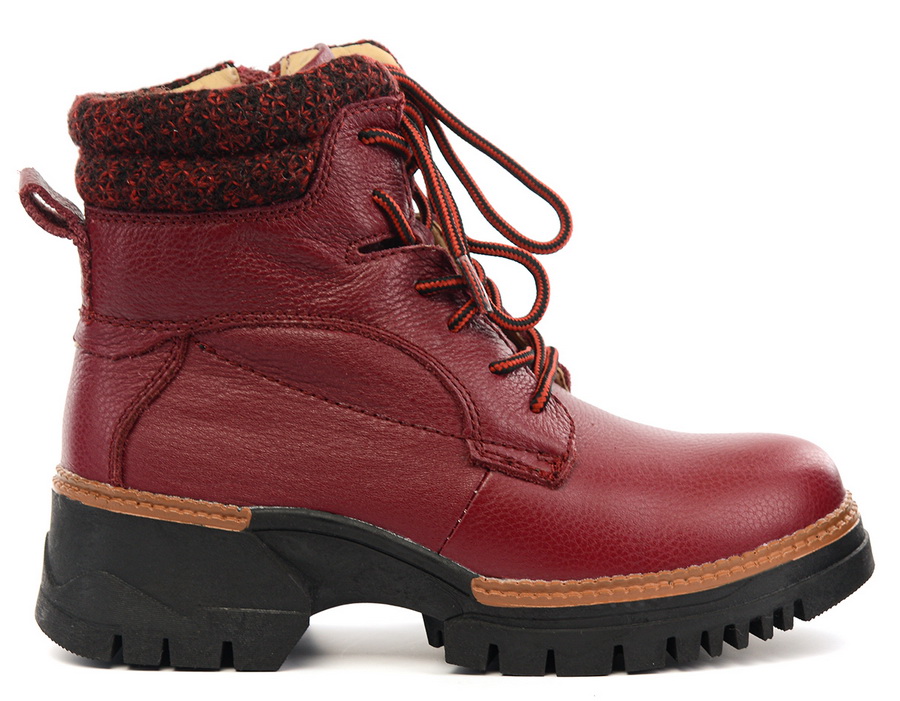 женские ботинки натуральная кожа натуральный мех gugu германия