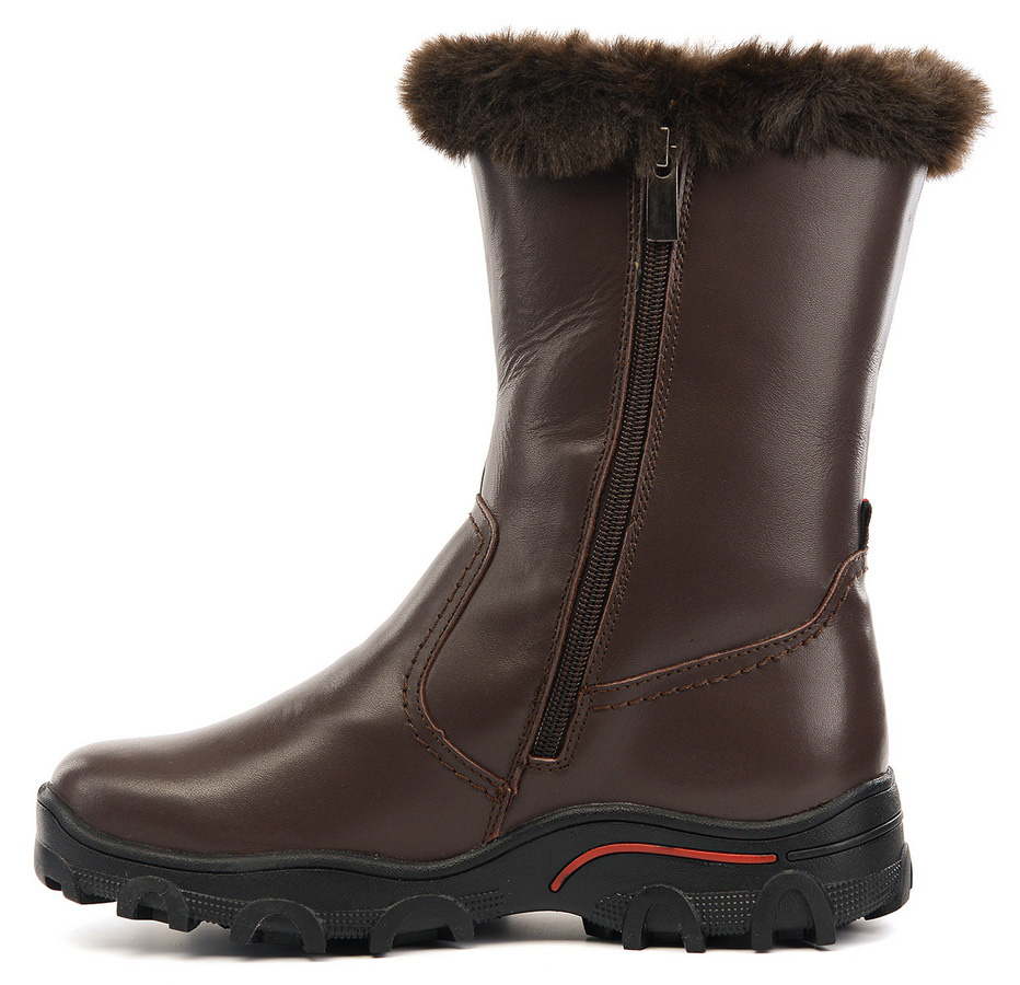 женские сапоги натуральная кожа натуральный мех gugu германия