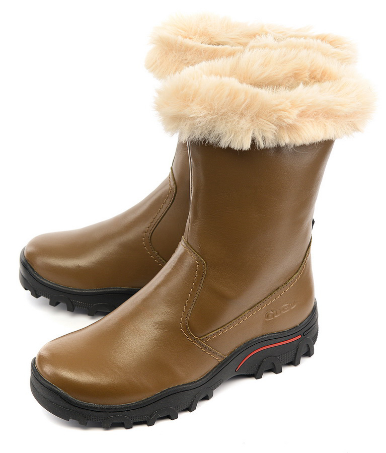 женские сапоги натуральная кожа натуральный мех gugu германия