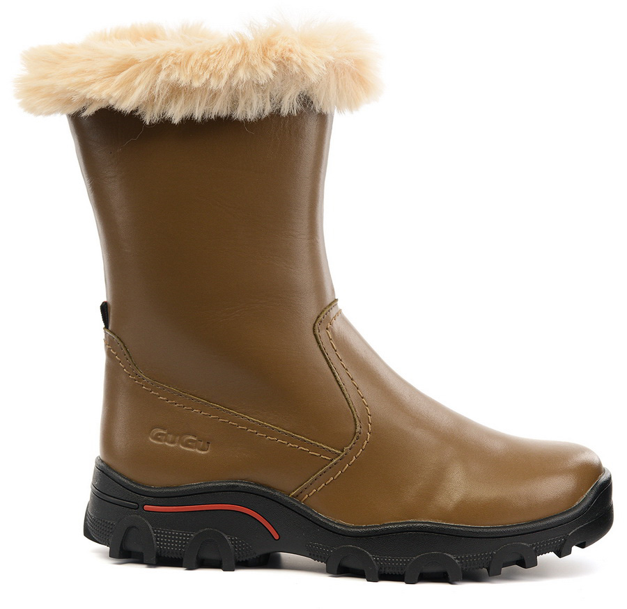 женские сапоги натуральная кожа натуральный мех gugu германия