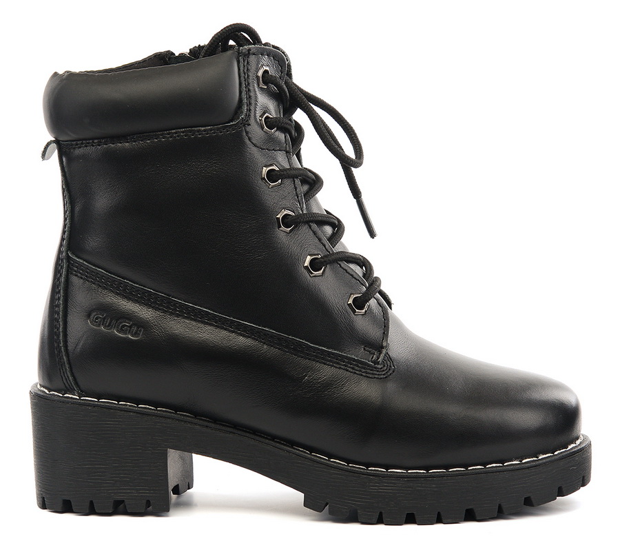 женские ботинки натуральная кожа/ натуральный мех gugu германия