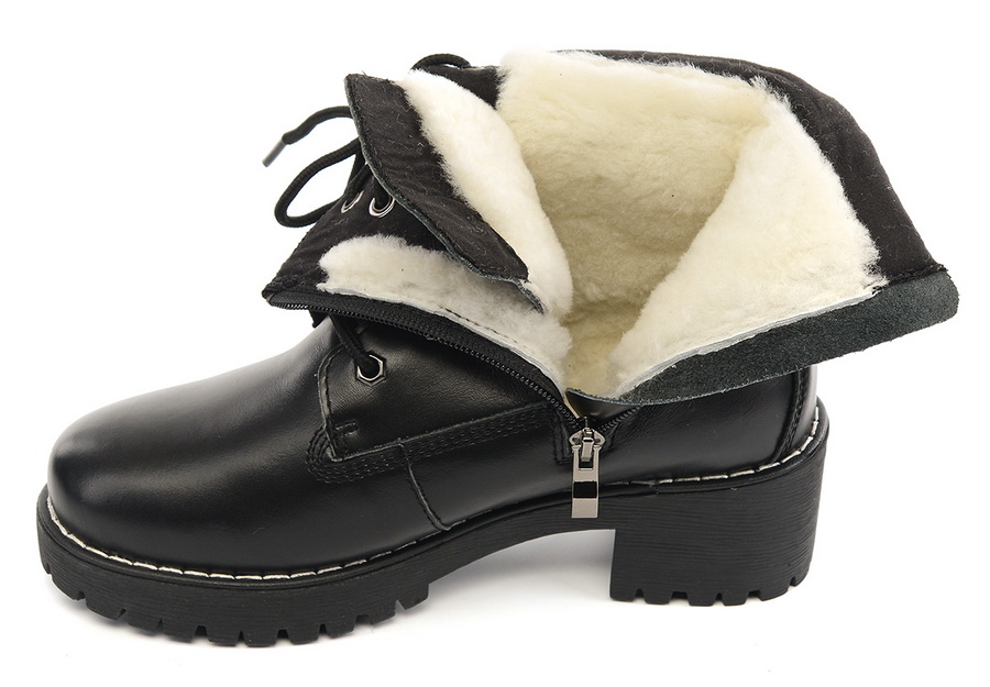 женские ботинки натуральная кожа/ натуральный мех gugu германия