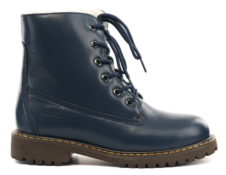 женские ботинки натуральная кожа/ натуральный мех gugu германия