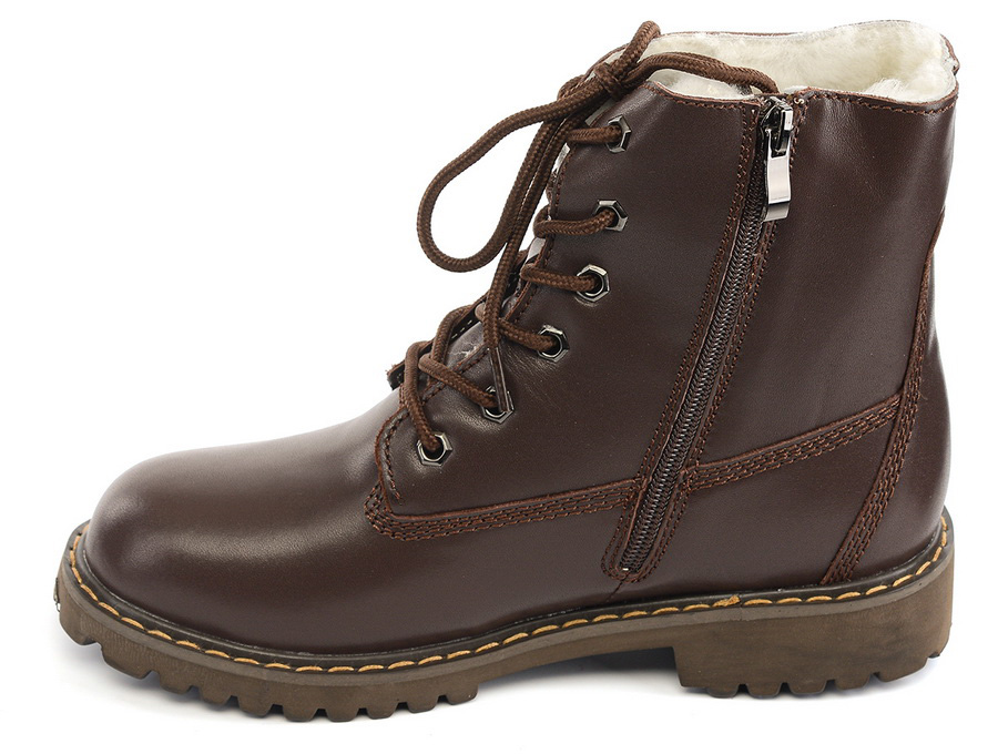 женские ботинки натуральная кожа/ натуральный мех gugu германия