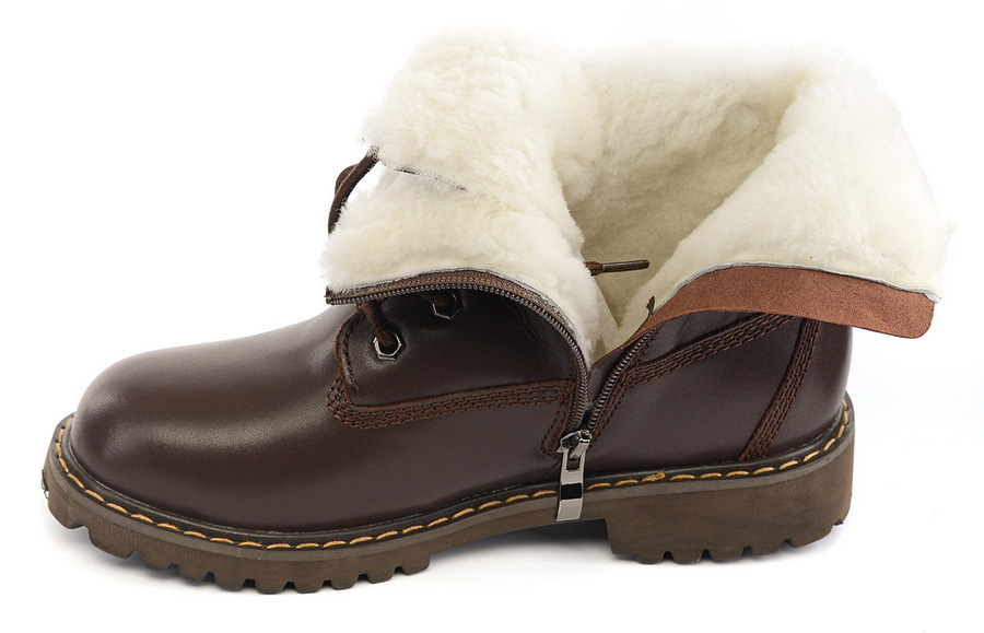 женские ботинки натуральная кожа/ натуральный мех gugu германия