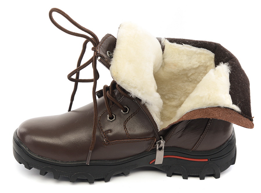 женские ботинки натуральная кожа натуральный мех gugu германия