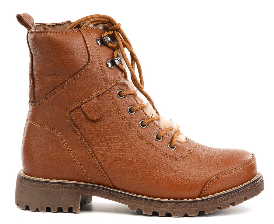 женские ботинки натуральная кожа натуральный мех gugu германия