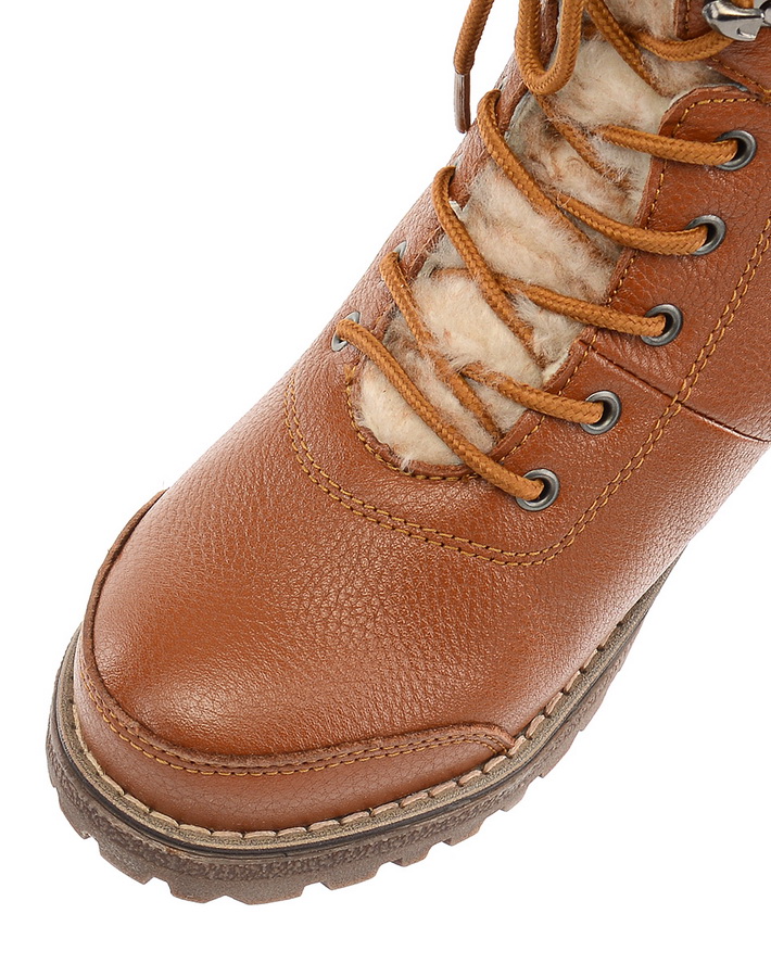 женские ботинки натуральная кожа натуральный мех gugu германия