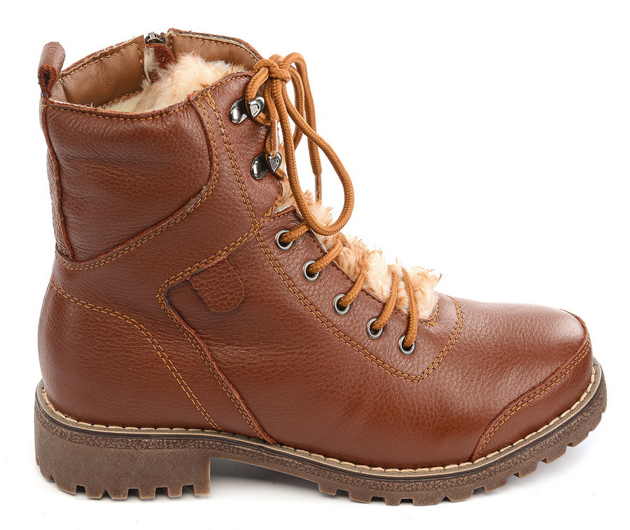 женские ботинки натуральная кожа натуральный мех gugu германия