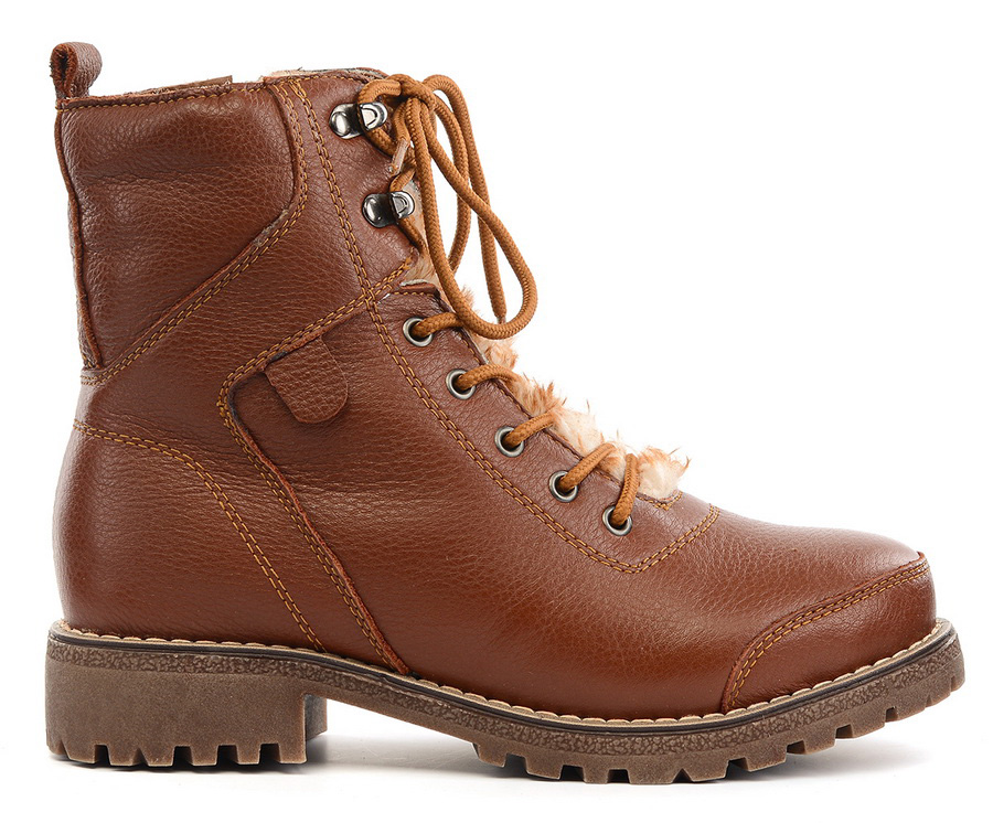 женские ботинки натуральная кожа натуральный мех gugu германия