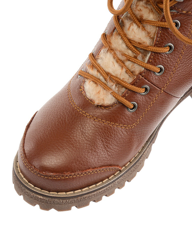 женские ботинки натуральная кожа натуральный мех gugu германия