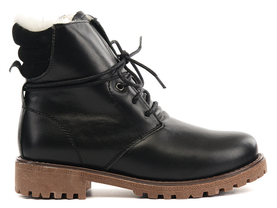 женские ботинки натуральная кожа натуральный мех gugu германия