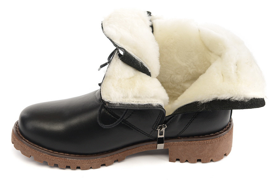 женские ботинки натуральная кожа натуральный мех gugu германия