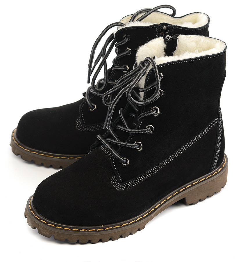 женские ботинки натуральная кожа (замша)  натуральный мех gugu германия