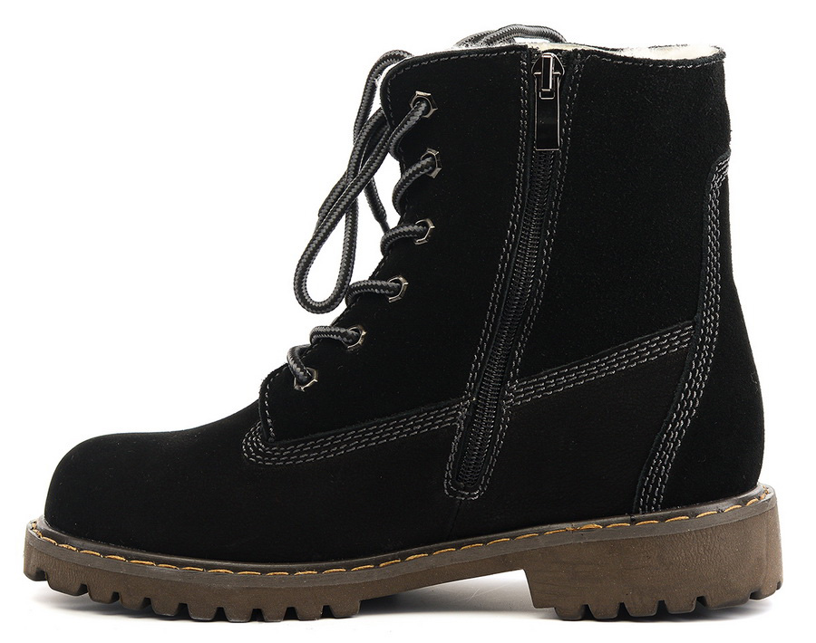 женские ботинки натуральная кожа (замша)  натуральный мех gugu германия