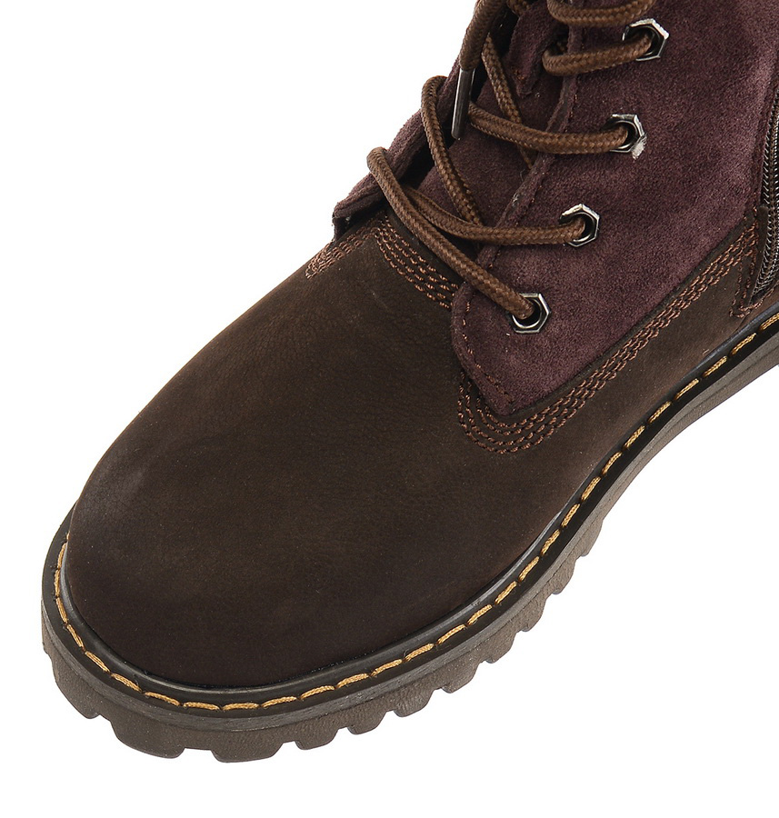 женские ботинки натуральная кожа (замша)  натуральный мех gugu германия